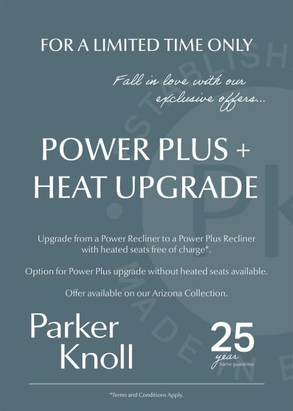 Parker Knoll Power Plus & Heat Upgrade