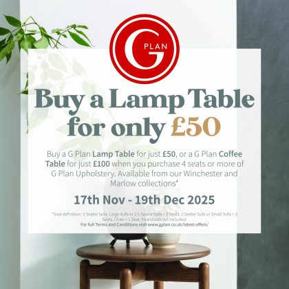 G Plan Cabinet Offer (November 2025)