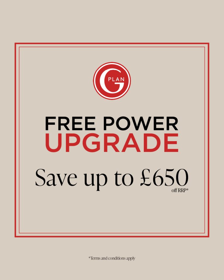 G Plan Power Upgrade SOCIAL POSTS Autumn Promo WIP