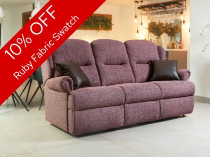 Sherborne 10% Off Ruby Fabric Swatch