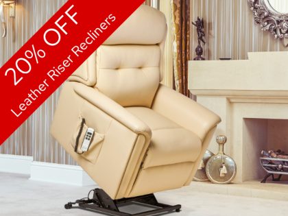 Sherborne 20% Off Leather Riser Recliners